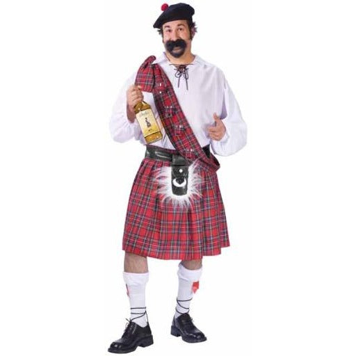 Big Shot Scot Adult Plus Size Costume