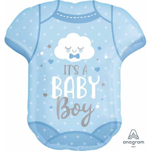 Baby Boy Onesie 24-Inch Foil Balloon