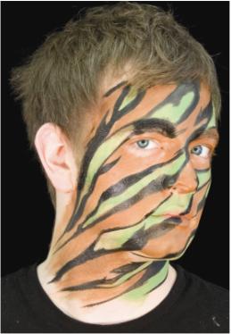 Cinema Secrets Woochie Camouflage E-Z Character FX Kit