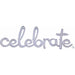 Celebrate Holographic Script Foil Balloon, 59 x 20 Inches