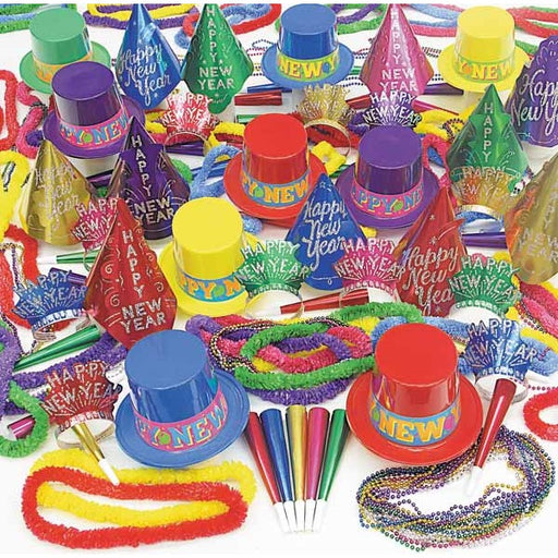 Celebration New Year's Eve Party Kit for 100