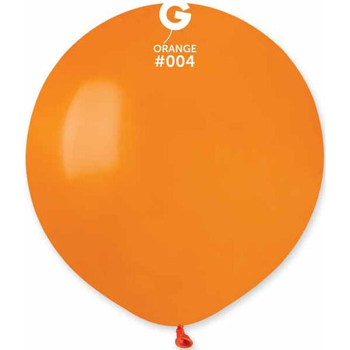 Gemar 19" Orange Latex Balloons, 25 Pack
