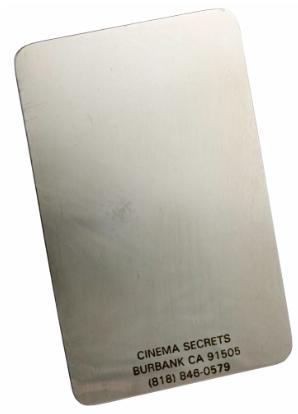 STAINLESS STEEL MIXING PLATE 4.5"X3"
