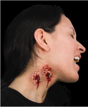 Woochie Everlasting Kiss Vampire Bite Latex Prosthetic