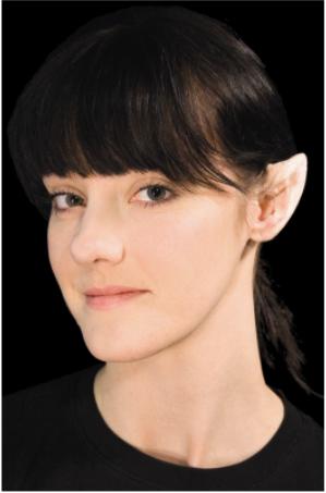 Woochie Small Space Ear Tips Latex Prosthetic Pair