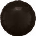 18 Inch Opaque Black Round Foil Balloon