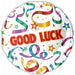 Good Luck Streamers 18-Inch Foil Balloon