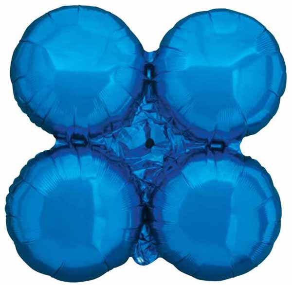 Large Metallic Blue MagicArch Foil Balloon Module