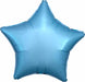 19-Inch Pearl Pastel Blue Star Foil Balloon
