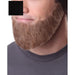 Medium Black Costume Beard, 3 x 10 Inches