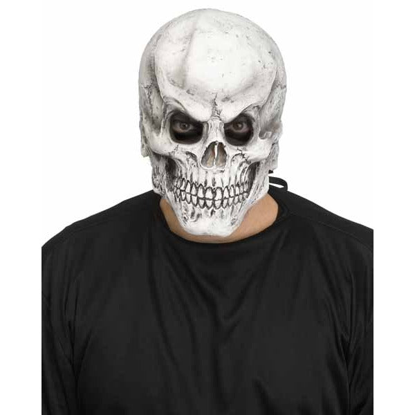 Fun World Realistic Skull Mask in Grey