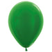 Sempertex 5 Inch Metallic Green Latex Balloons, 50 Pack