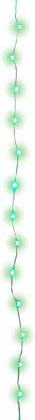 Green LED Light String, 36 Inch