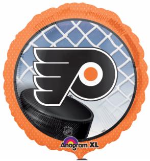 Philadelphia Flyers 18-Inch Round Foil Balloon
