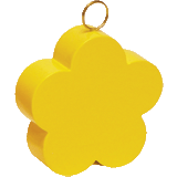 Yellow Flower Balloon Weight, 80 g