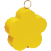 Yellow Flower Balloon Weight, 80 g