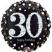 Anagram Jumbo Holographic 30th Birthday Foil Balloon, 28 in