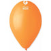 Gemar 12" Orange #004 Latex Balloons, 50 Pack