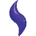 42 Inch Purple Curve SuperShape Foil Balloon
