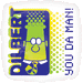 Dilbert You Da Man! 18-Inch Foil Balloon