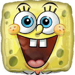 SpongeBob SquarePants Square Face 18-Inch Foil Balloon