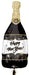 36 Inch Happy New Year Champagne Bottle Foil Balloon