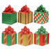 Christmas Favor Box, 3¼ x 5¾ Inches