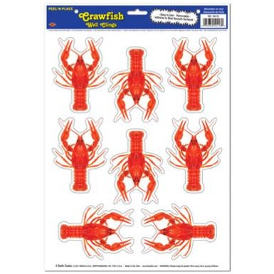 CRAWFISH PEEL N PLACE 12"X17" (8/SH)