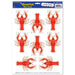 CRAWFISH PEEL N PLACE 12"X17" (8/SH)