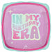 Pop Star Happy Birthday 18" Square Balloon