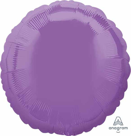 18-Inch Spring Lilac Round Foil Balloon