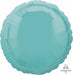 18" Robin's Egg Blue Round Foil Balloon