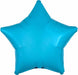 19-Inch Caribbean Blue Star Foil Balloon