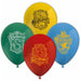 Harry Potter Hogwarts Latex Balloons, 8 Pack