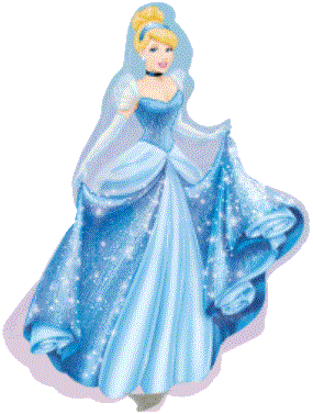 Disney Cinderella Mini Shape Foil Balloon, 14 in
