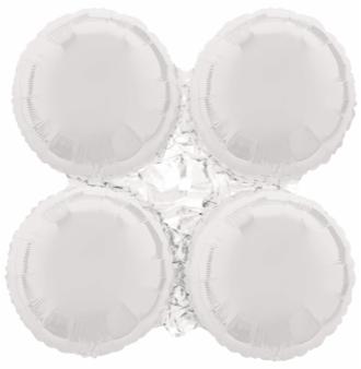 Anagram 24-Inch White MagicArch Large Foil Balloon Module