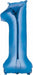 Blue Number 1 Balloon, 26 Inch