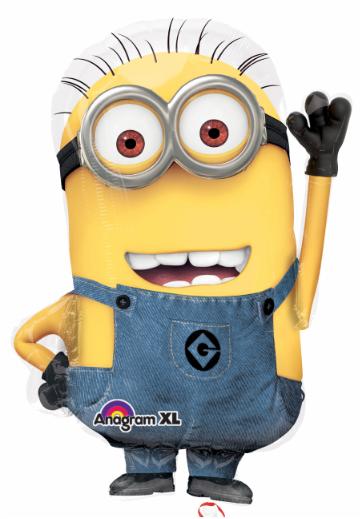 Despicable Me Minion 25-Inch Shaped Foil Balloon