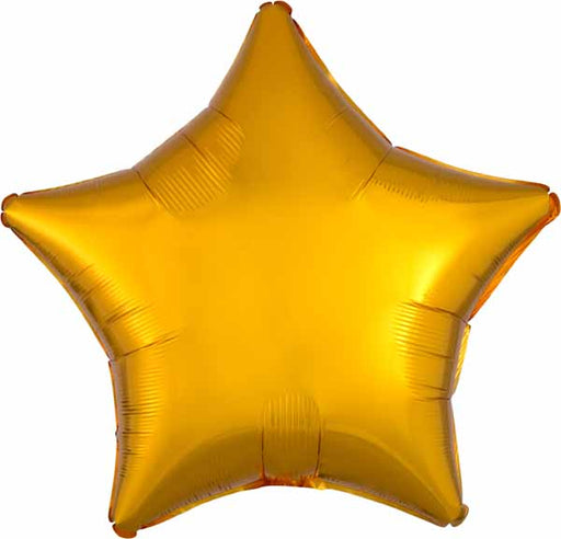 19 Inch Metallic Gold Star Foil Balloon