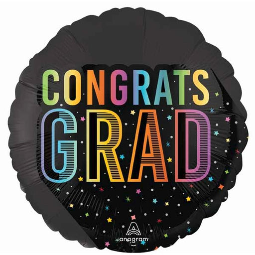 Cosmic Future Grad 18 Inch Round Foil Balloon