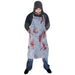 Bloody Print Halloween Costume Apron