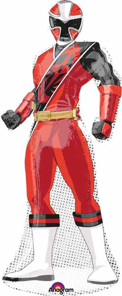 Power Rangers Ninja 42-Inch Shaped Foil Balloon