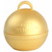 35 g Metallic Gold Bubble Balloon Weights, 10 Pack