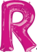 32-Inch Pink Letter R Balloon