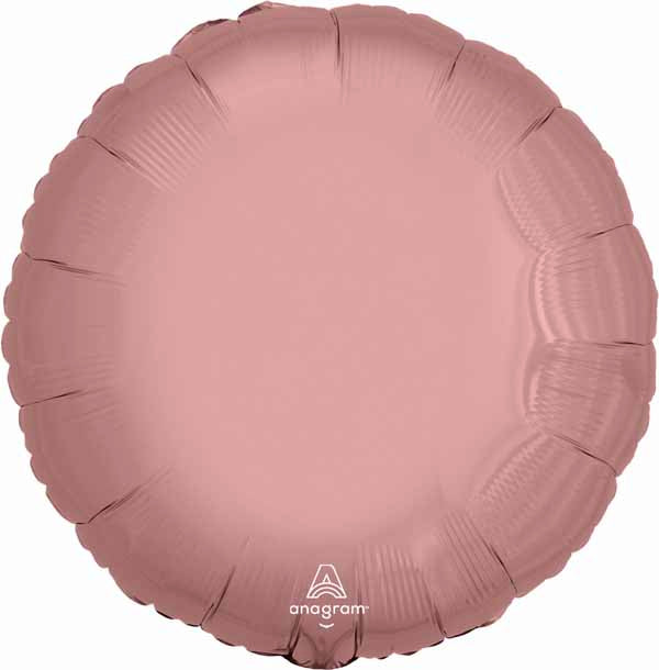 18" Rose Gold Round Foil Balloon