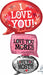 Love Bubbles 53-Inch Foil Balloon