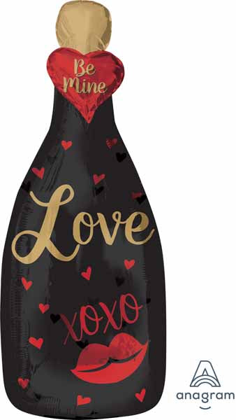Bubbly Love Garland 35" Foil Balloon