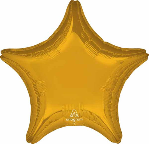 Jumbo Gold Star Foil Balloon, 28 Inch
