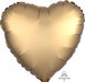 18 Inch Satin Gold Heart Foil Balloon