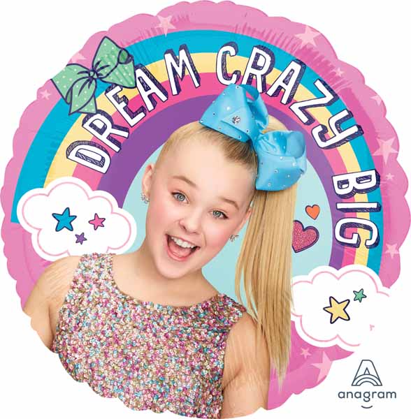 JoJo Siwa 18-Inch Round Foil Balloon